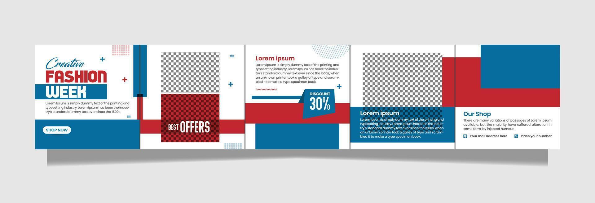 Fashion Best creative banner design vector