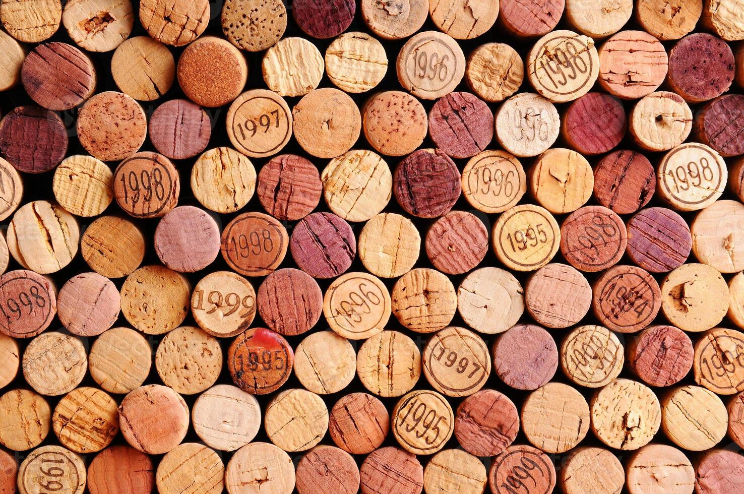 Wall of Wine Corks photo