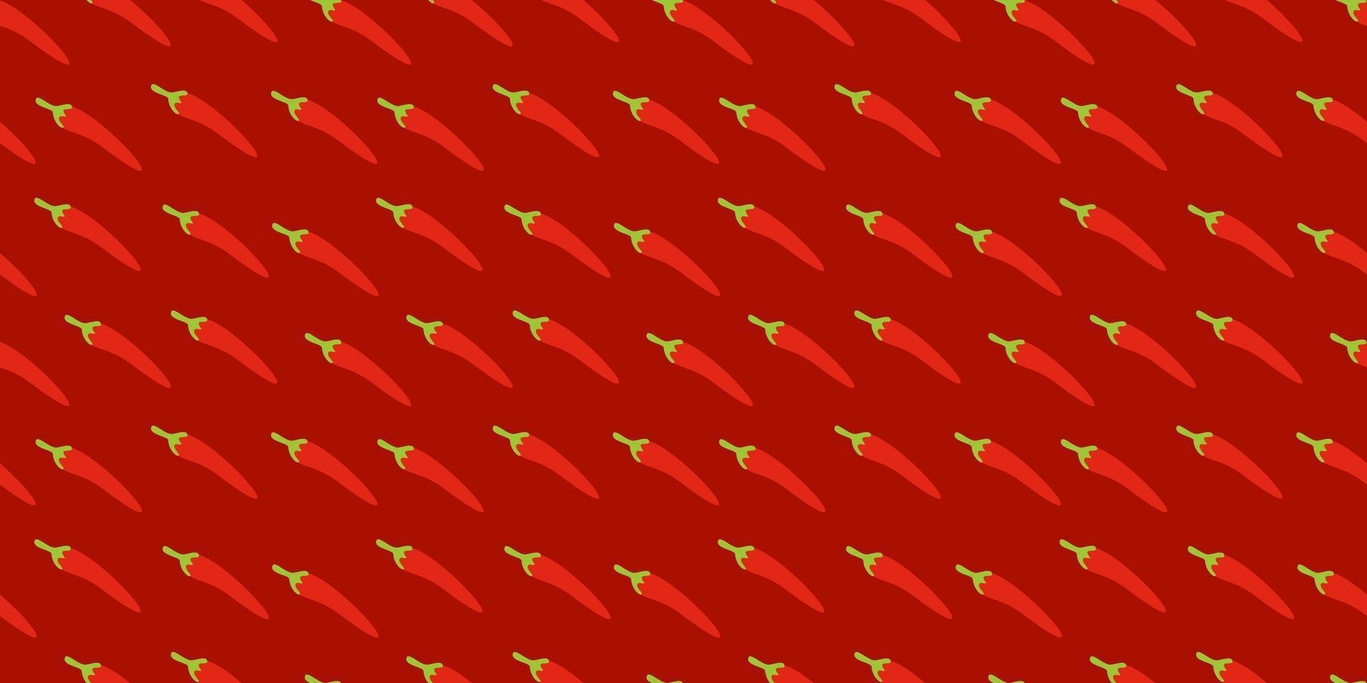 chili pattern Background. flat illustration chili background. seamless pattern chili. chili flat illustration background. vector
