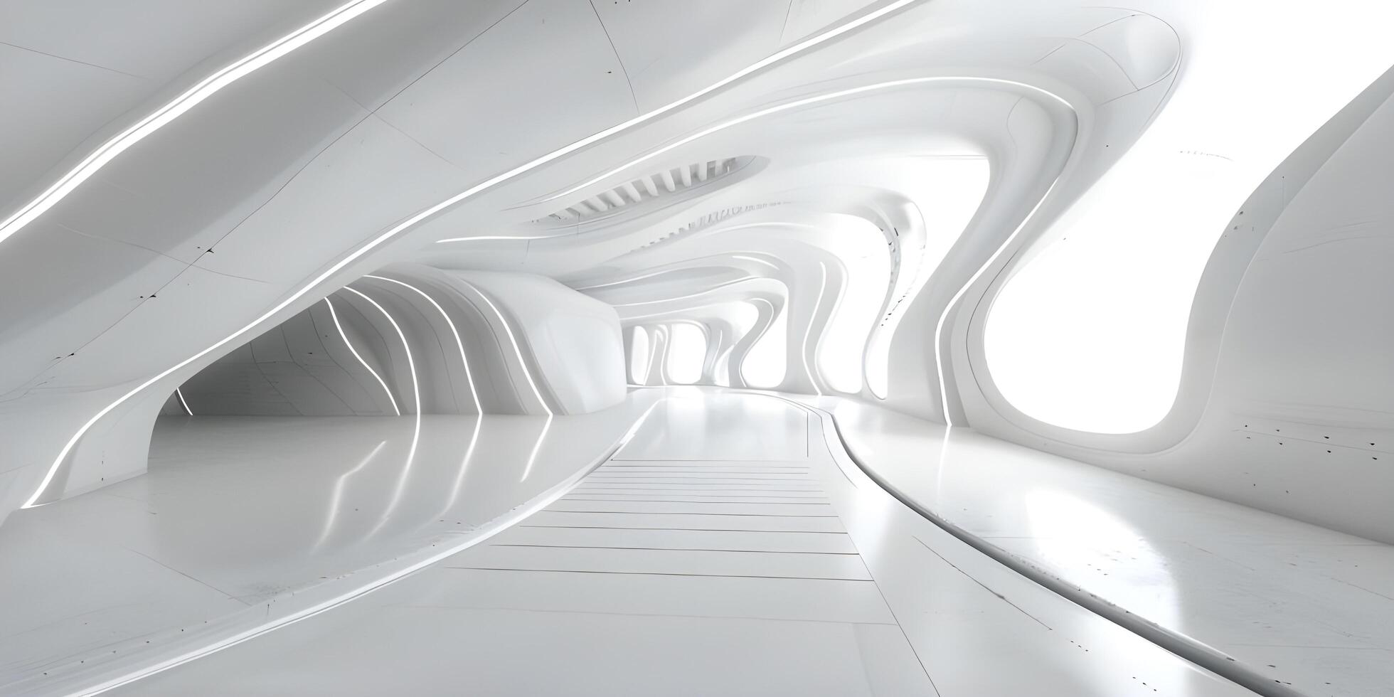 Sleek and Futuristic Backdrops for Innovation photo