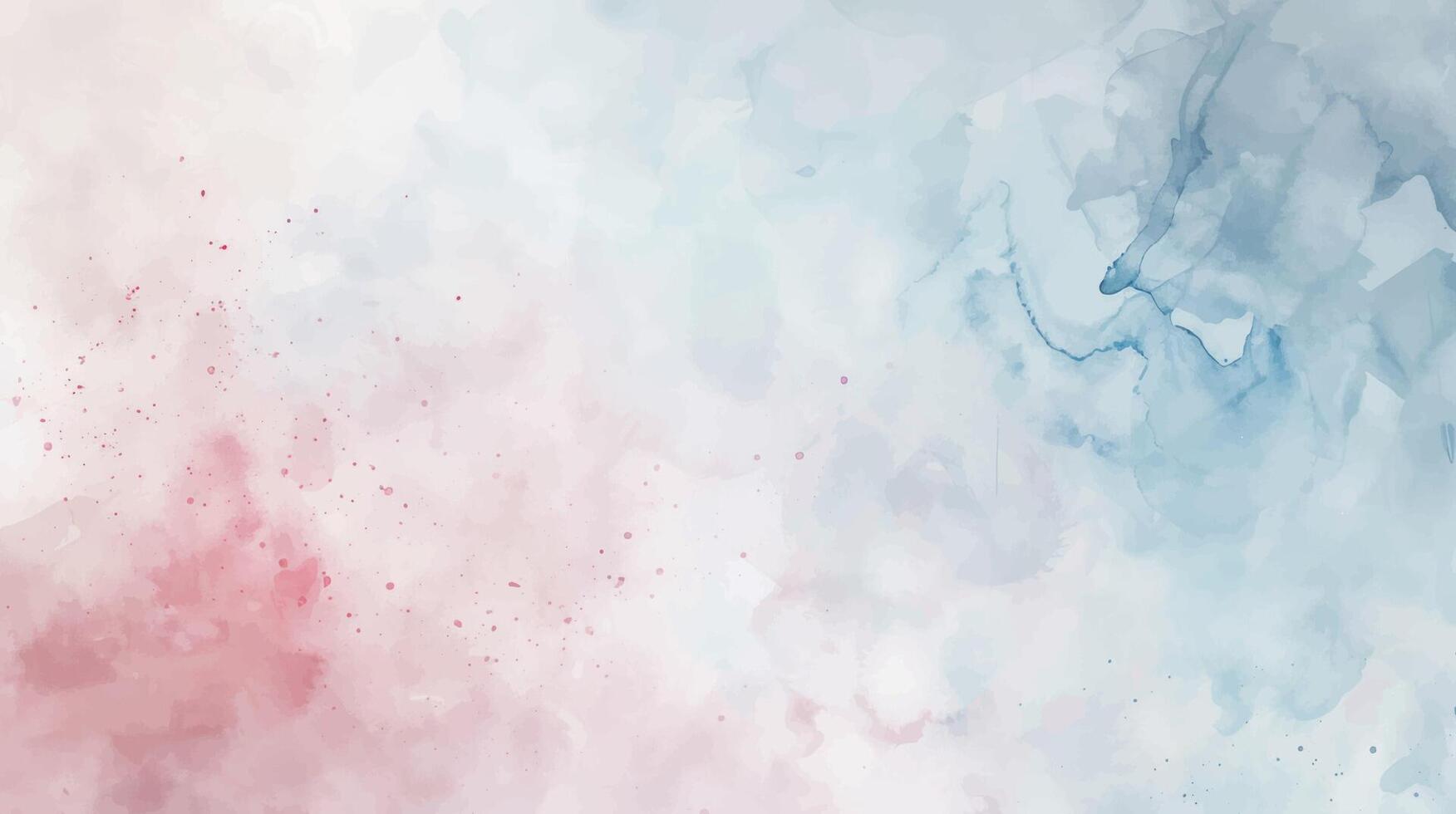 Abstract horizontal watercolor background. Hand drawn texture. Brush stroked painting pastel color watercolour vector