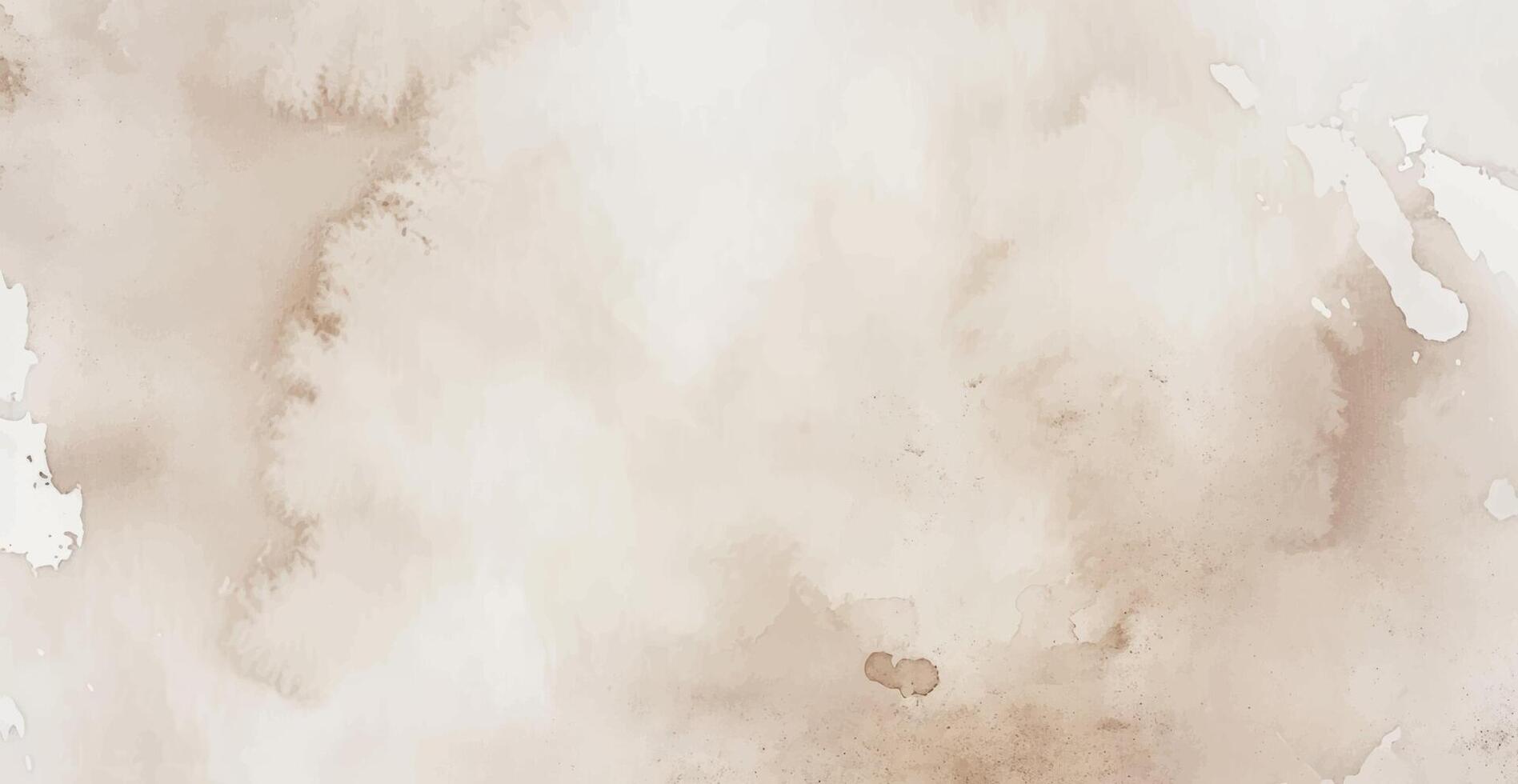 Abstract horizontal watercolor background. Hand drawn texture. Brush stroked painting pastel color vector
