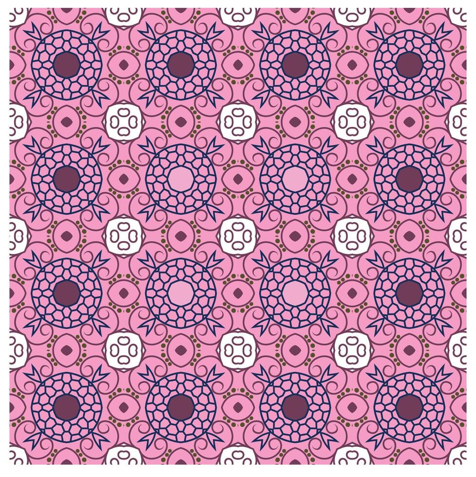 Floral lines seamless beautiful abstract background pattern design vector