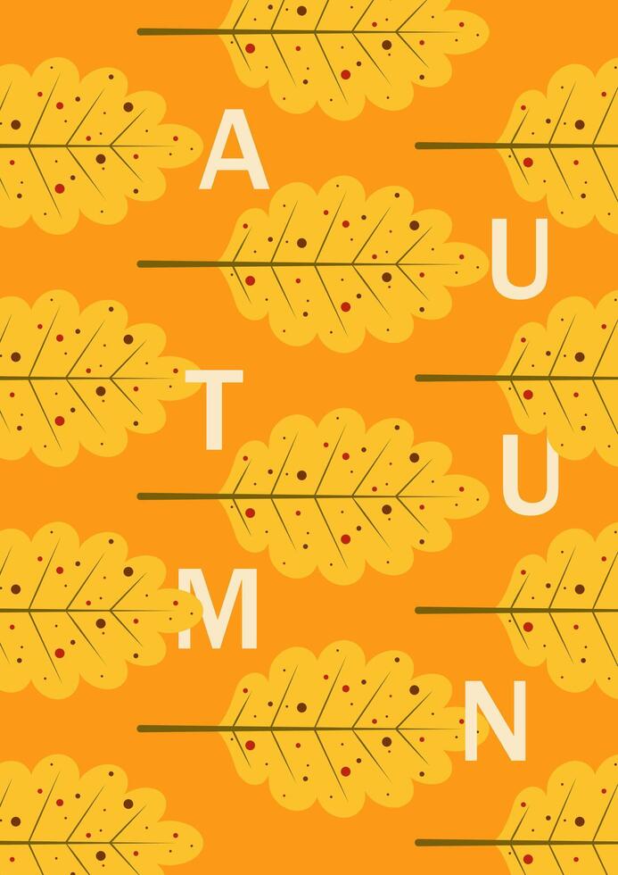 Autumn illustrations. Patterns and simple pictures. Hello Autumn. Background for sale banner, poster, flyer, cover. Autumn card. vector