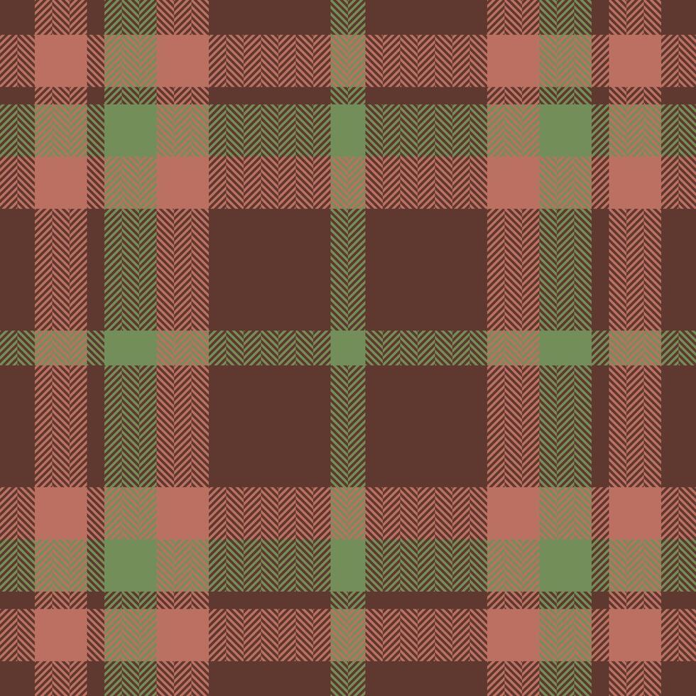 Plaid check pattern. Seamless fabric texture. Tartan textile print. vector