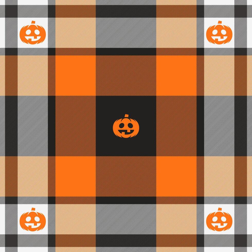 Halloween seamless background with pumpkin for textile fabric design, wrapping paper, website wallpapers, textiles, wallpaper and apparel. vector
