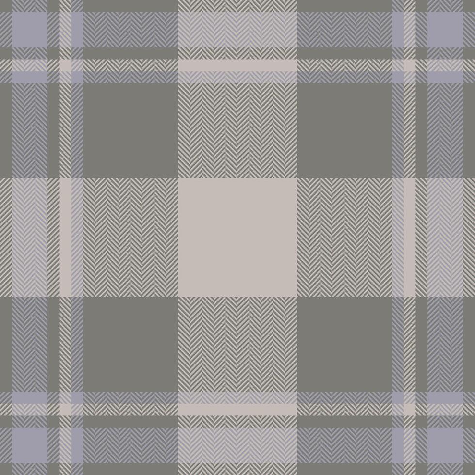 Plaid check pattern. Seamless fabric texture. Tartan textile print. vector