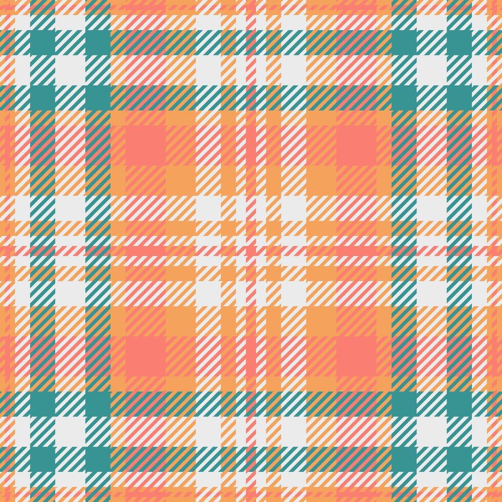 Textile design of textured plaid. Checkered fabric pattern swatch for shirt, dress, suit, wrapping paper print, invitation and gift card. vector