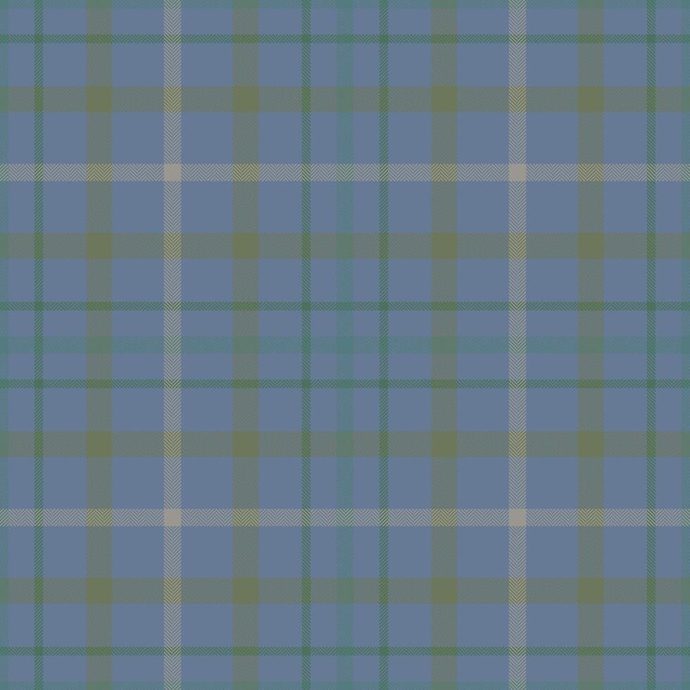 Plaid seamless pattern in blue. Check fabric texture. textile print. vector