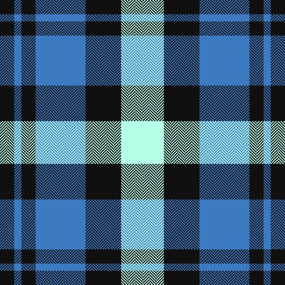 Plaid check pattern. Seamless fabric texture. Tartan textile print. vector