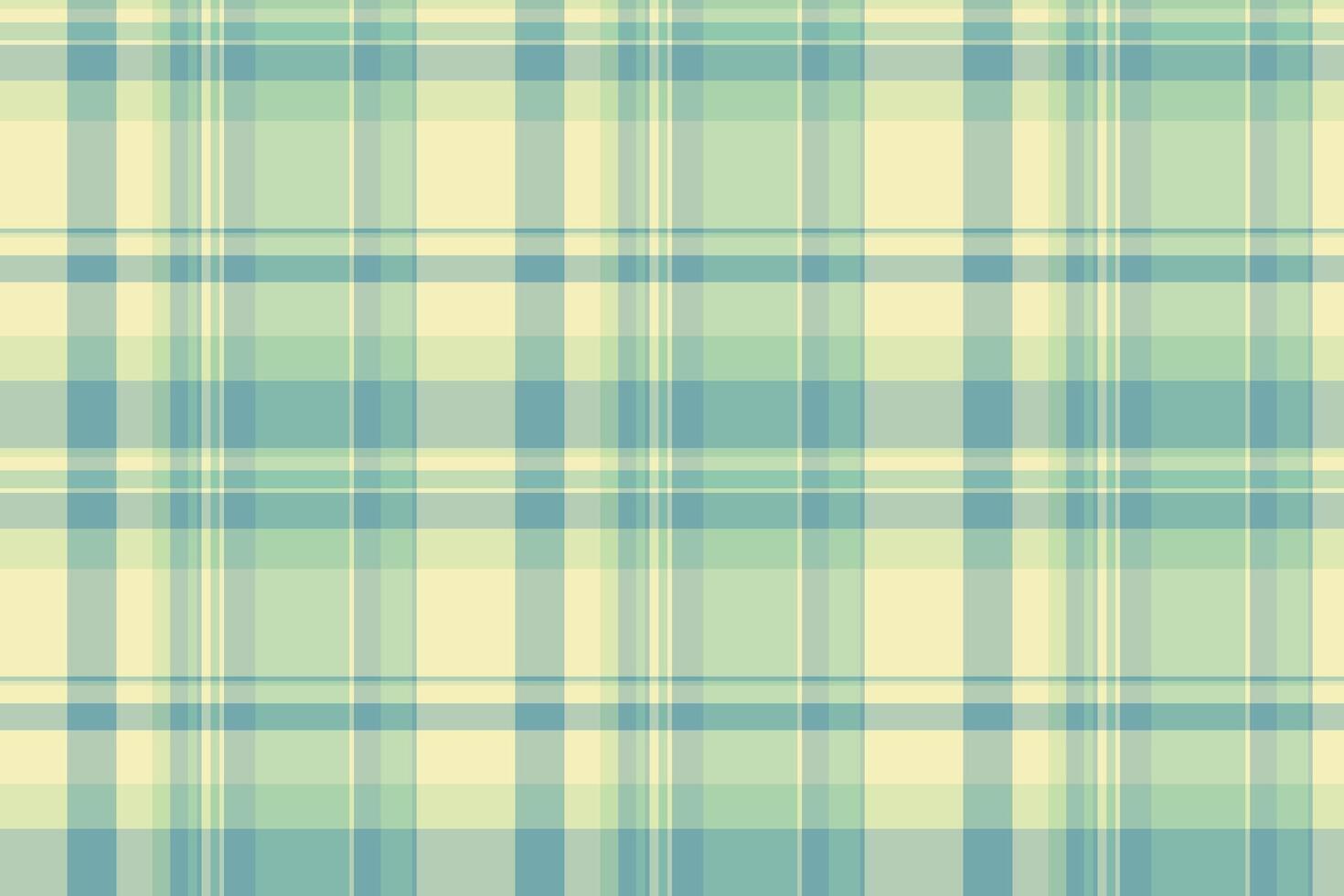 Calm pattern textile texture, place tartan seamless fabric. 40s plaid background check in light and pastel colors. vector