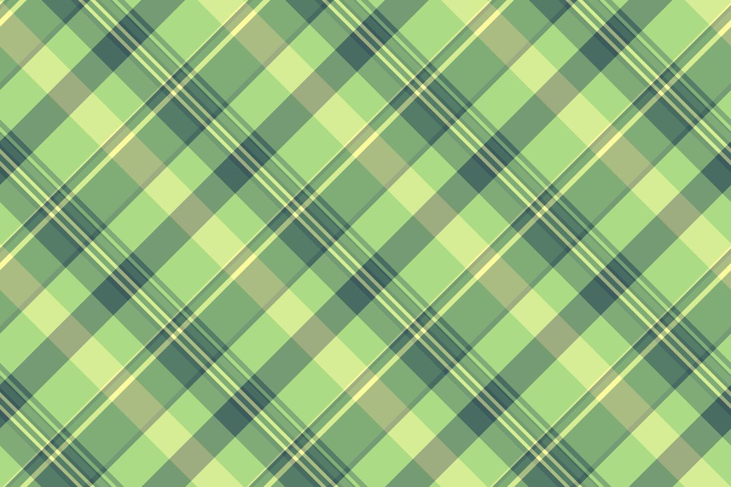 Prints textile seamless pattern, direct fabric tartan . Rural check background plaid texture in green and pastel colors. vector