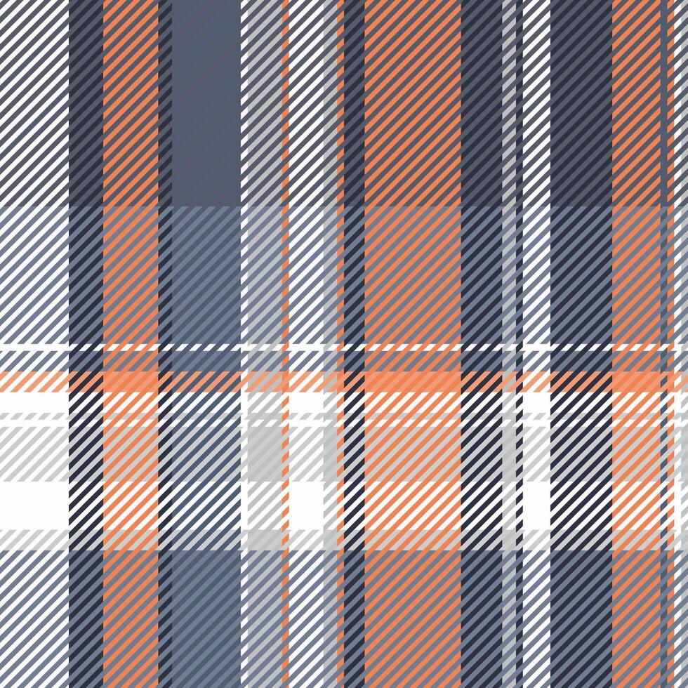 Day pattern plaid, woven seamless textile tartan. Ethnicity texture background fabric check in white and slate gray colors. vector