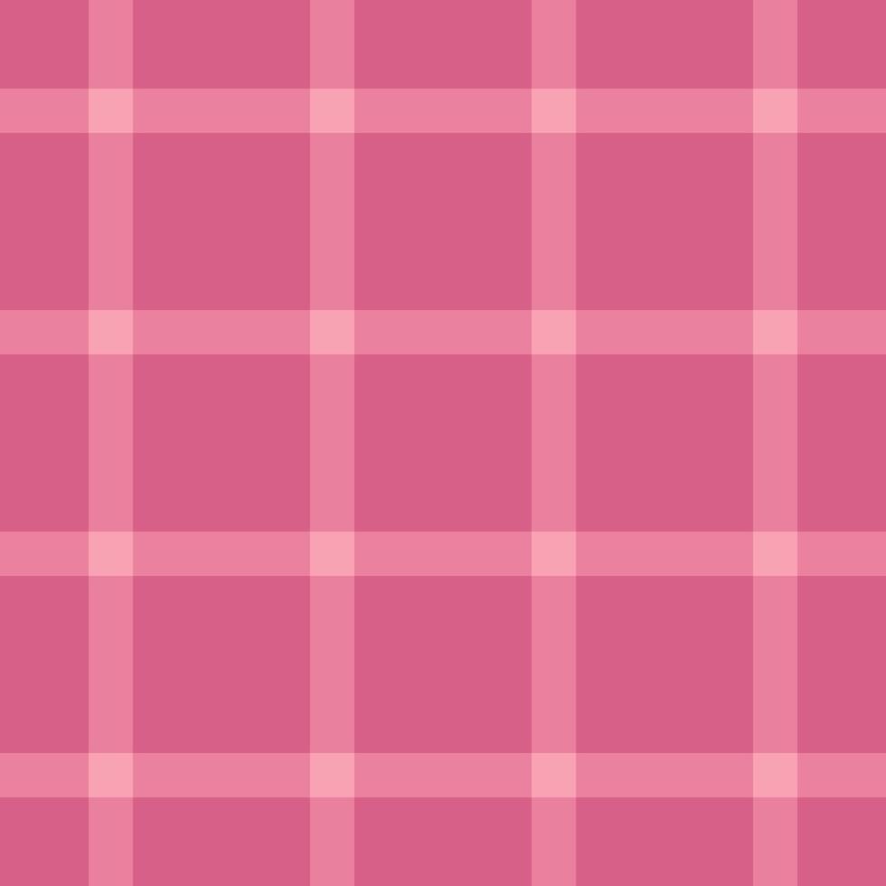 Flannel plaid check tartan, cowboy fabric seamless. Hanukkah textile texture background pattern in red and pink colors. vector