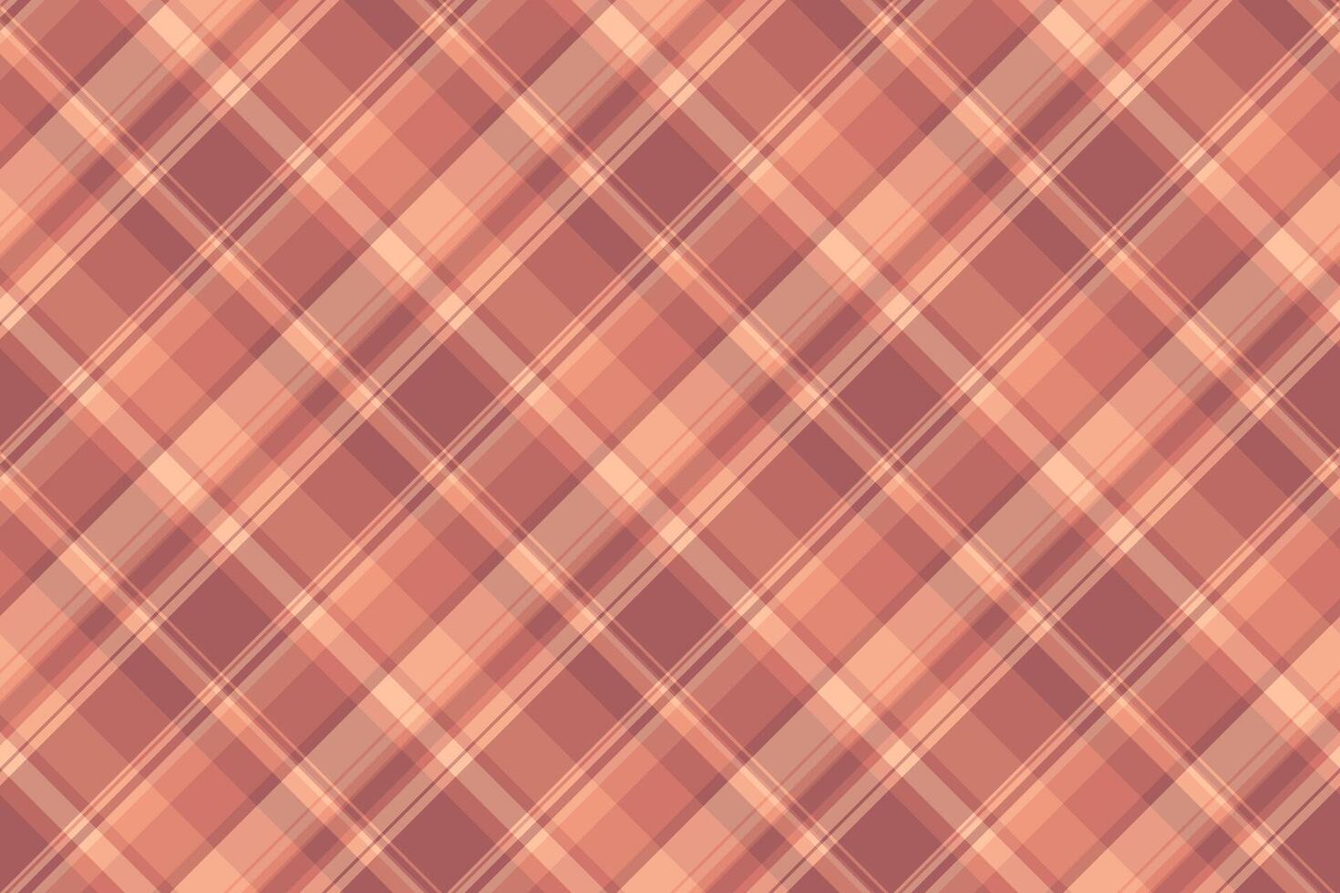 Official pattern tartan seamless, hobby textile texture . Purchase plaid fabric background check in red and orange colors. vector