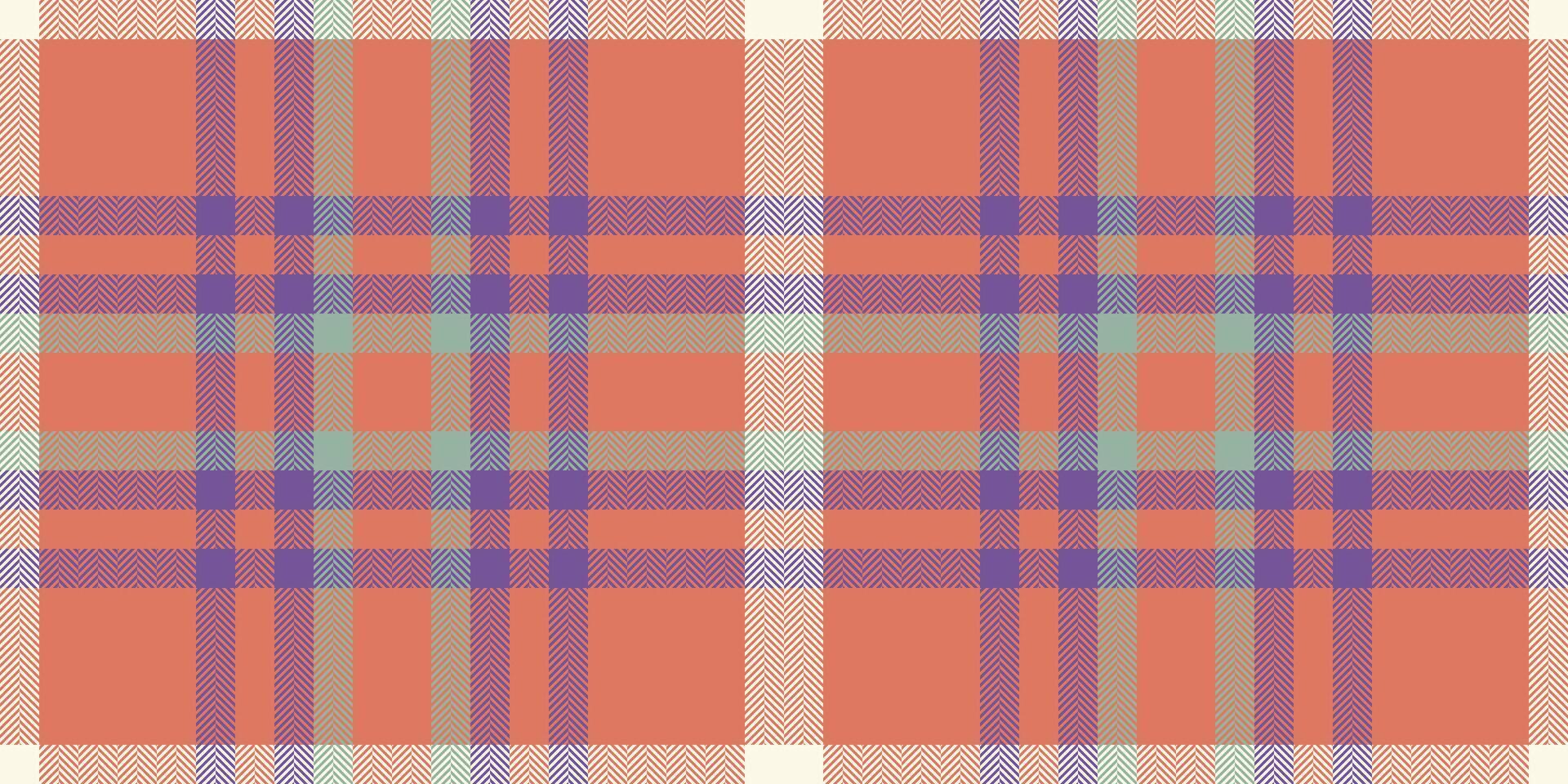 Seamless fabric pattern of texture background plaid with a tartan textile check. vector