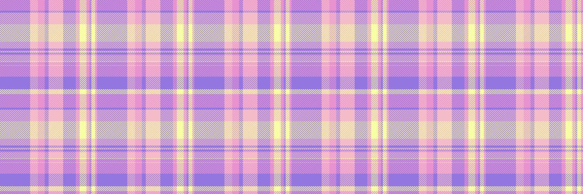 Styled seamless check , knot tartan background plaid. Worldwide fabric texture textile pattern in indigo and pink colors. vector