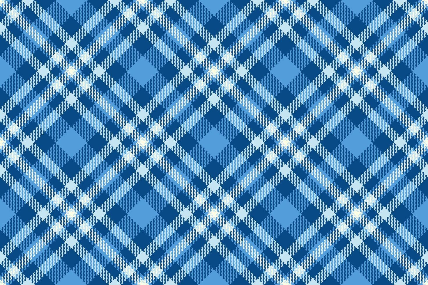 Drawing seamless tartan texture, production textile pattern plaid. Sewing check fabric background in cyan and light colors. vector
