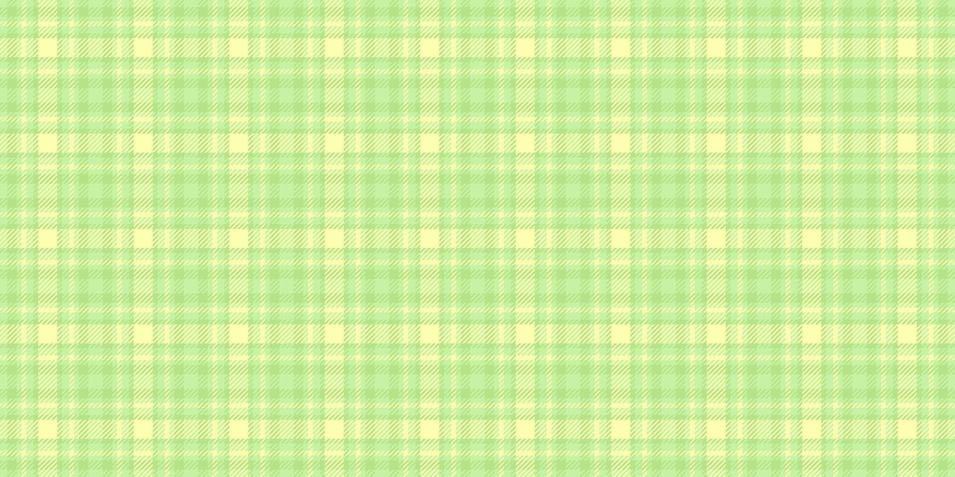 Printout tartan seamless plaid, lumberjack texture background. Realistic fabric pattern textile check in green and light colors. vector