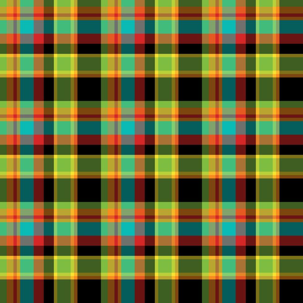 Plaid seamless pattern. background of textile ornament. Flat fabric design. vector
