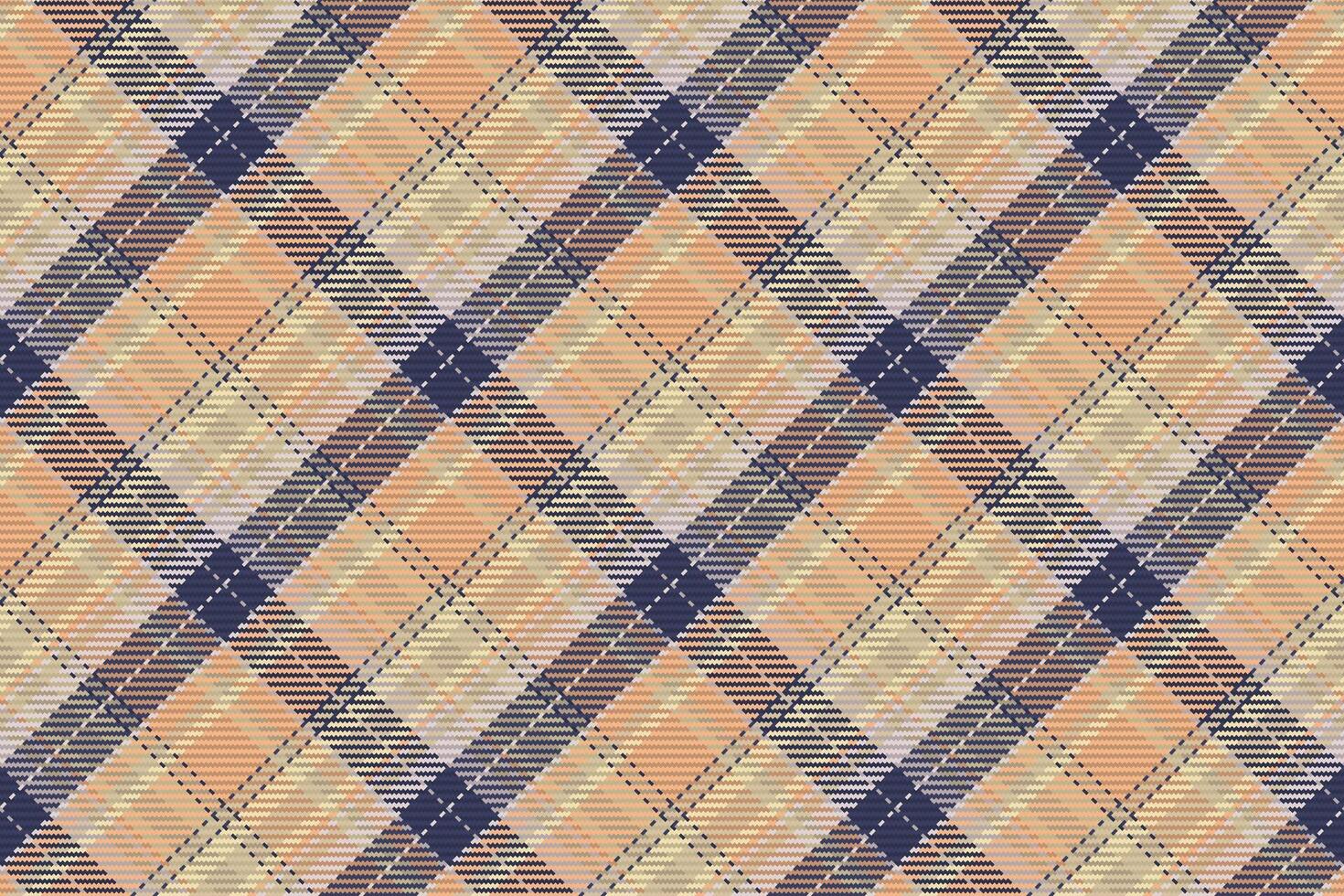 Seamless pattern of scottish tartan plaid. Repeatable background with check fabric texture. backdrop striped textile print. vector