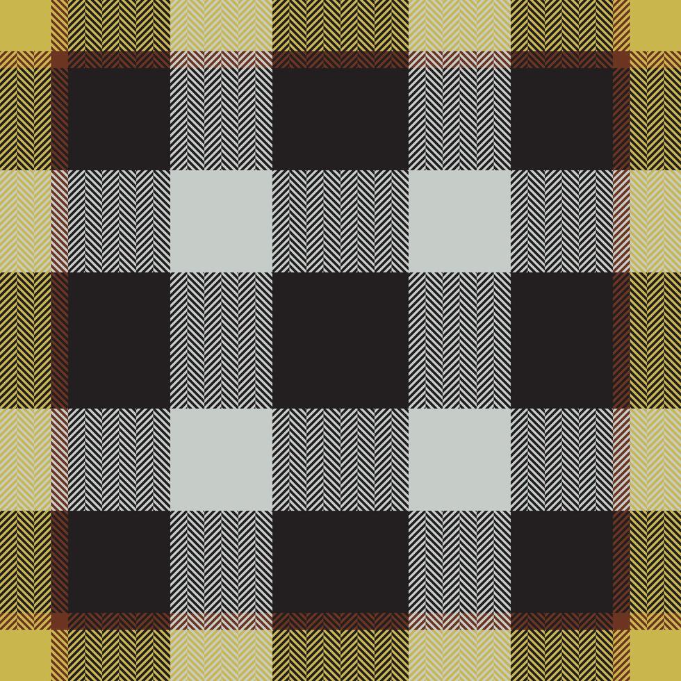 Plaid check pattern. Seamless fabric texture. Tartan textile print. vector