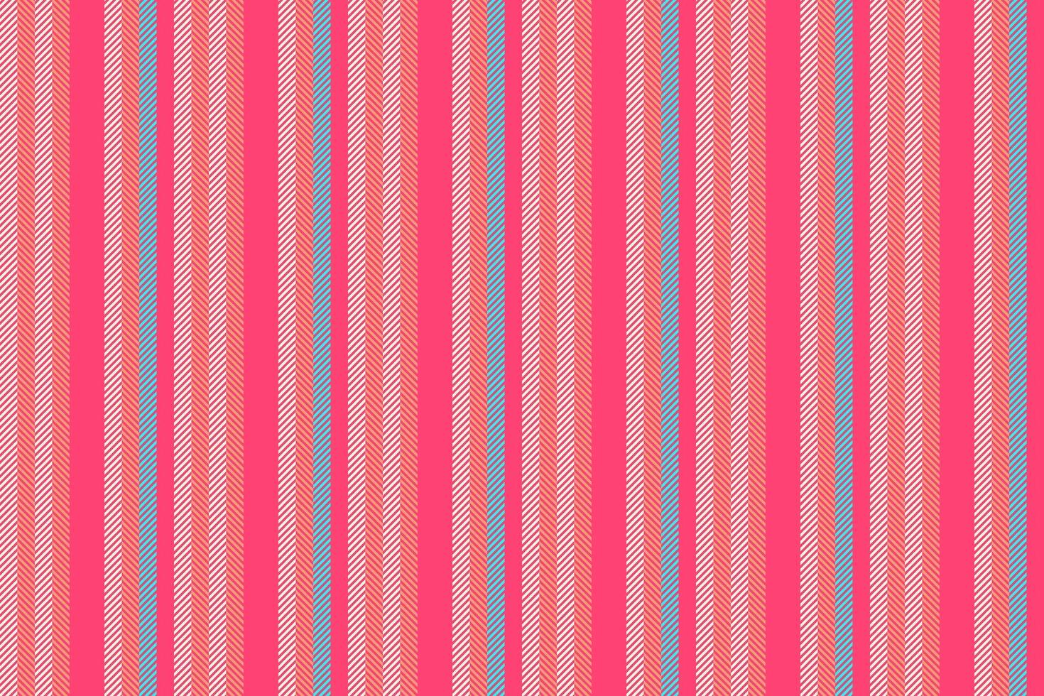 Abstract background lines pattern vertical, gentle textile background fabric. Border texture seamless stripe in red and light salmon colors. vector
