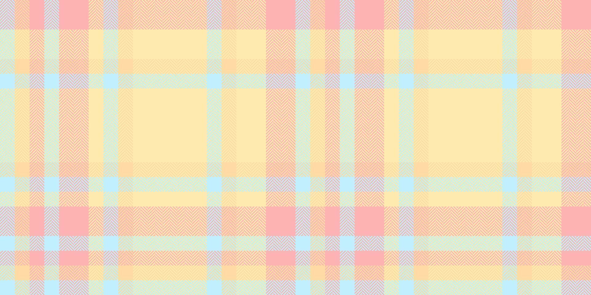 Xmas fabric texture pattern, bed plaid textile. Wear background seamless tartan check in amber and light colors. vector