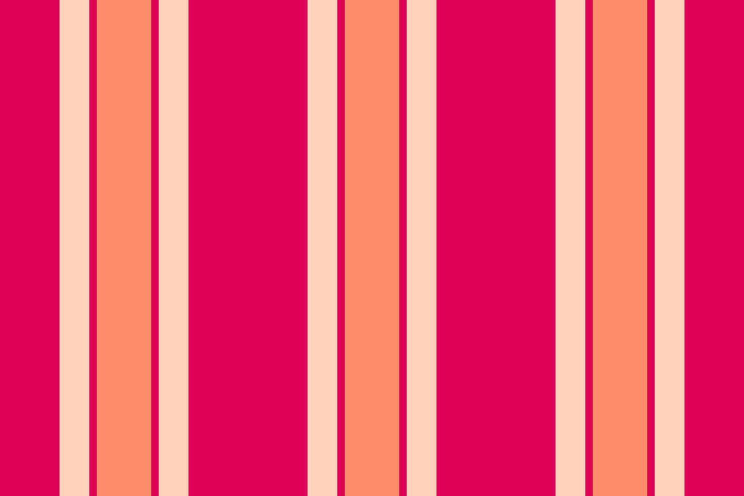 Tablecloth seamless lines fabric, bedroom background texture. Curtain stripe textile pattern vertical in pink and light colors. vector