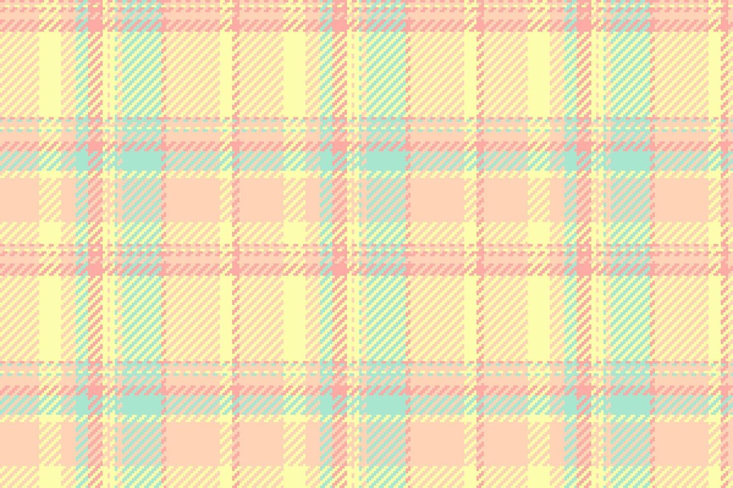 October check texture tartan, gingham textile fabric. Kind pattern plaid seamless background in light and lime colors. vector