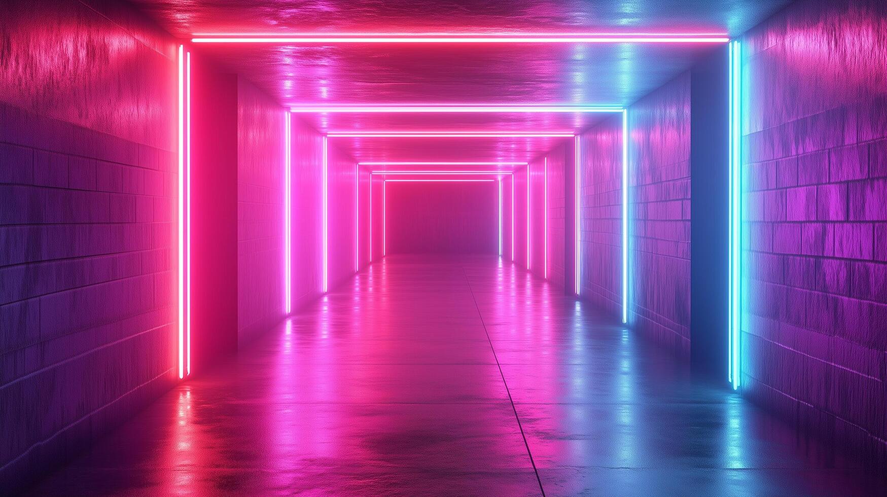 Realistic neon lights hd background download photo