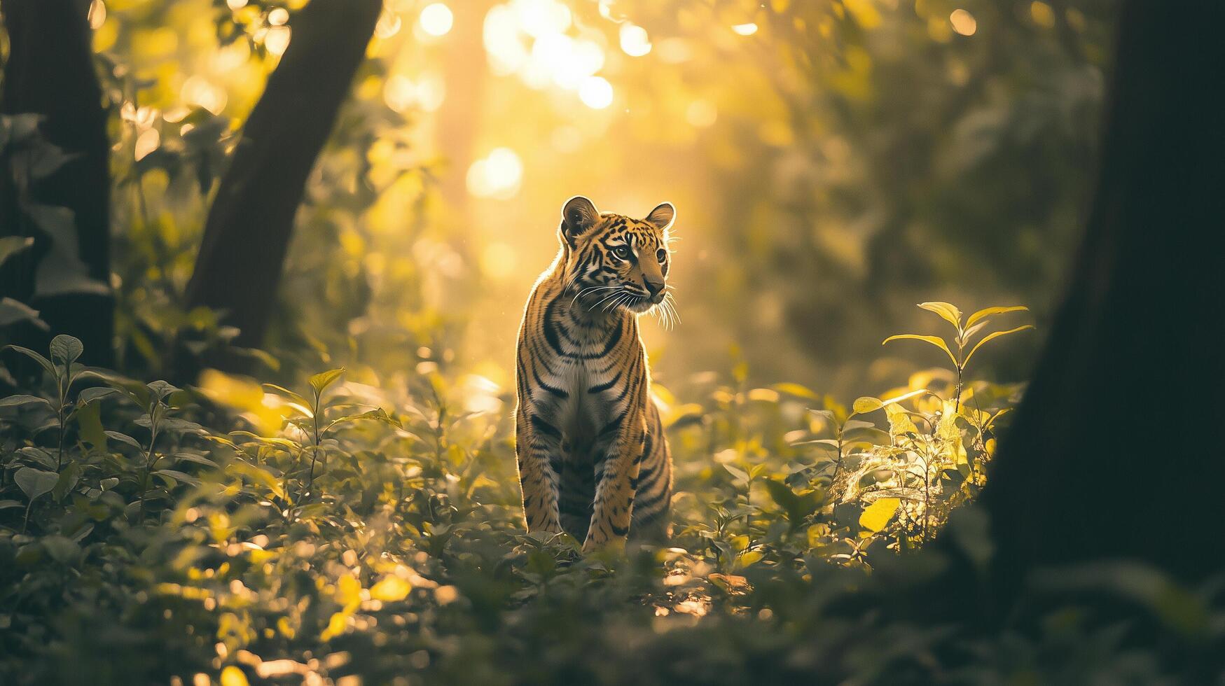 Wild animal in nature tiger wildlife photography photo