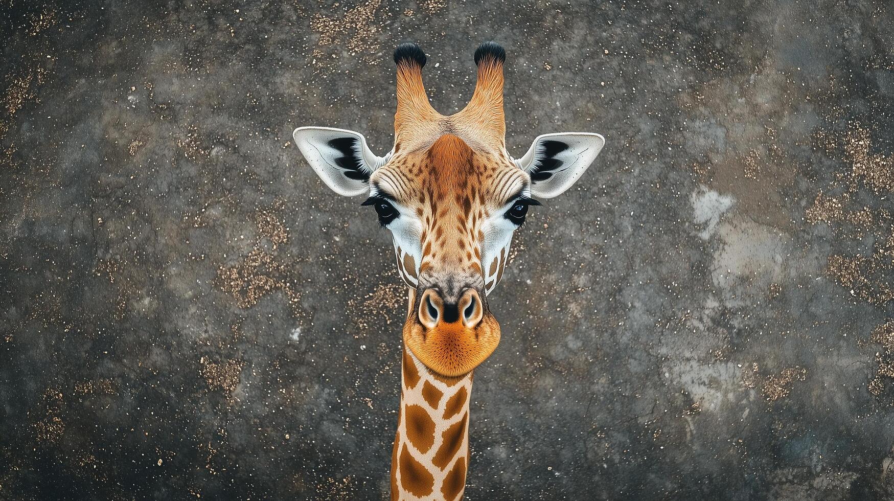 High angle view of an animal giraffe wildlife photos