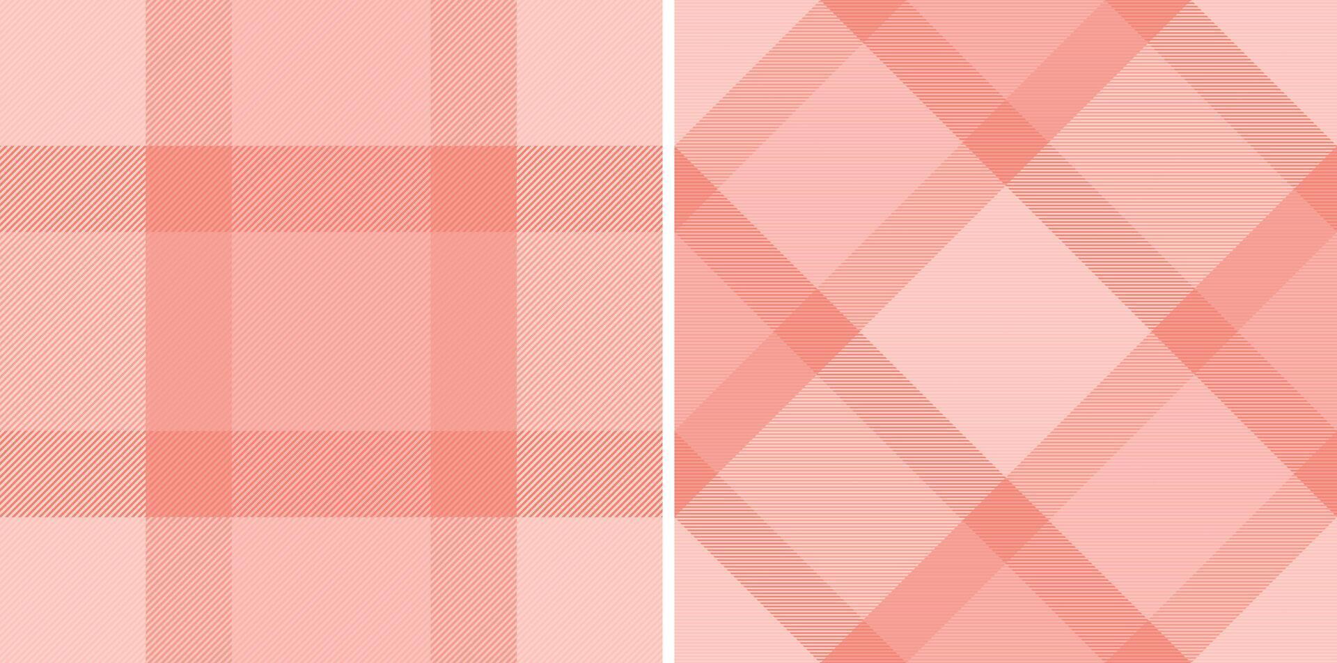 Plaid texture pattern of seamless check textile with a tartan background fabric. vector
