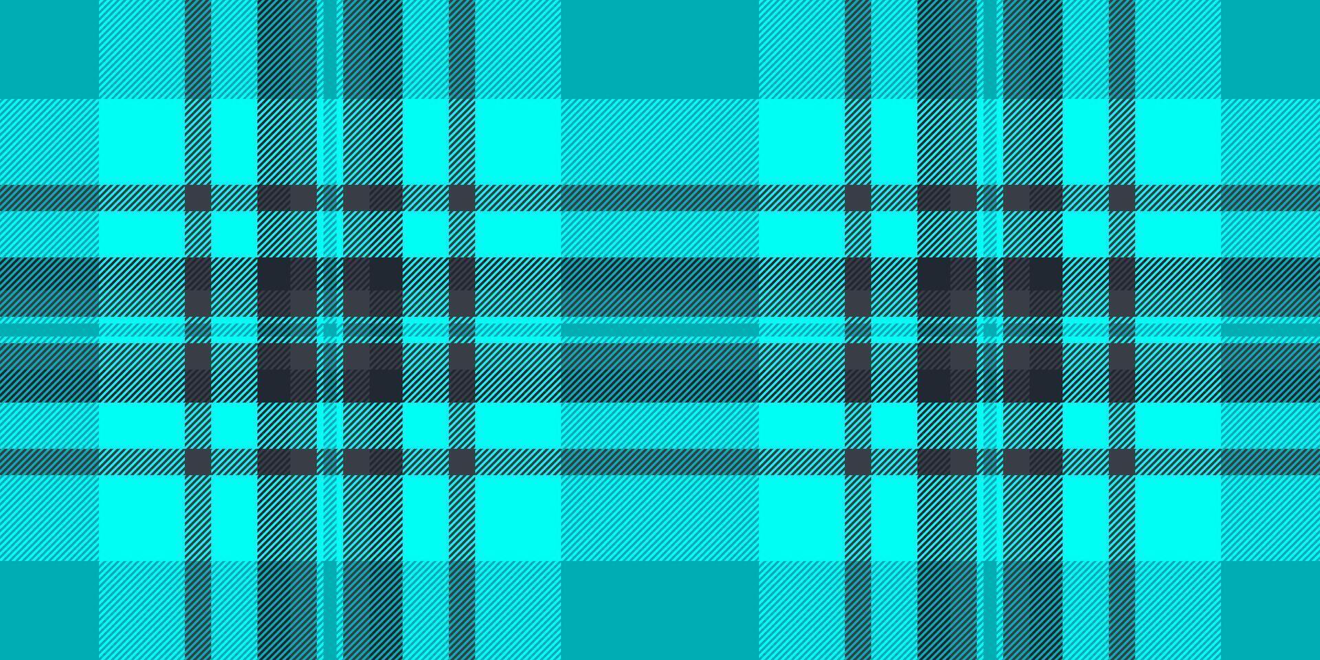 National seamless check fabric, flow pattern textile tartan. Factory background plaid texture in bright and dark colors. vector