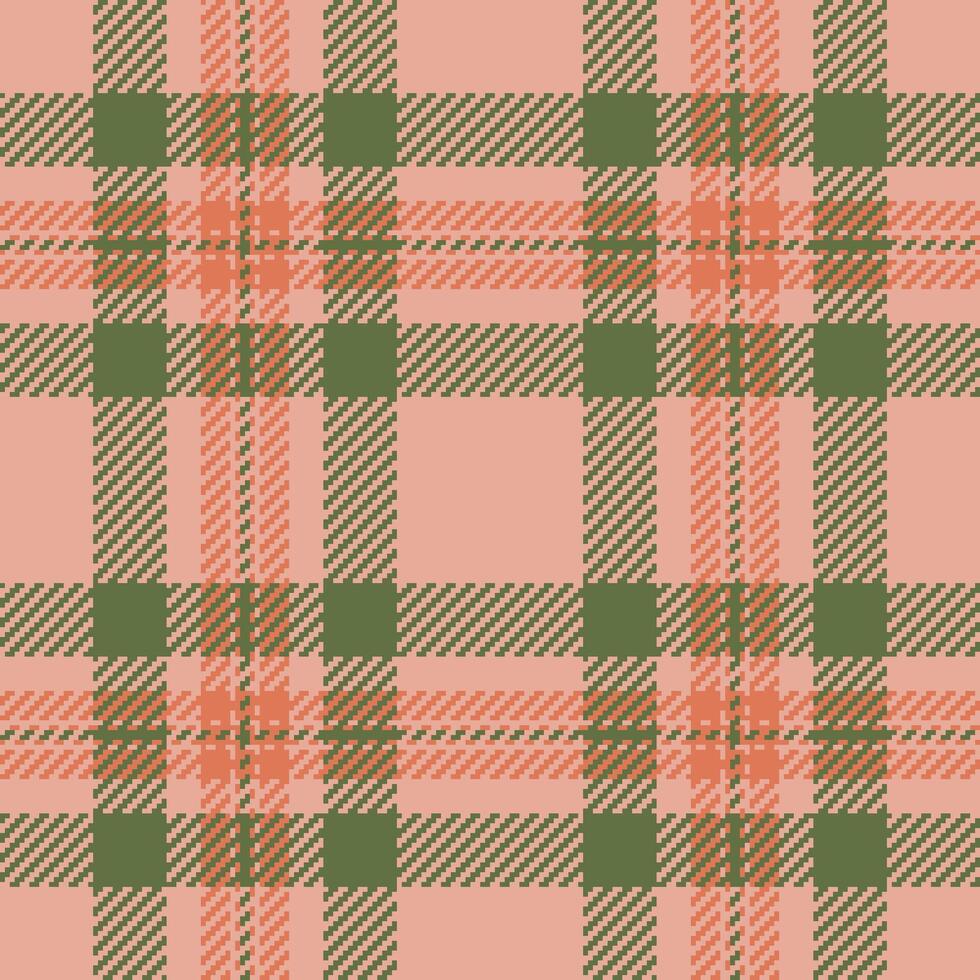 Mature pattern check, postcard texture plaid textile. Preppy fabric tartan seamless background in red and green colors. vector