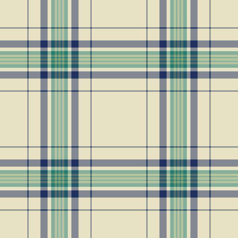 Professional plaid textile pattern, design check seamless. Napkin tartan texture background fabric in pastel and light colors. vector