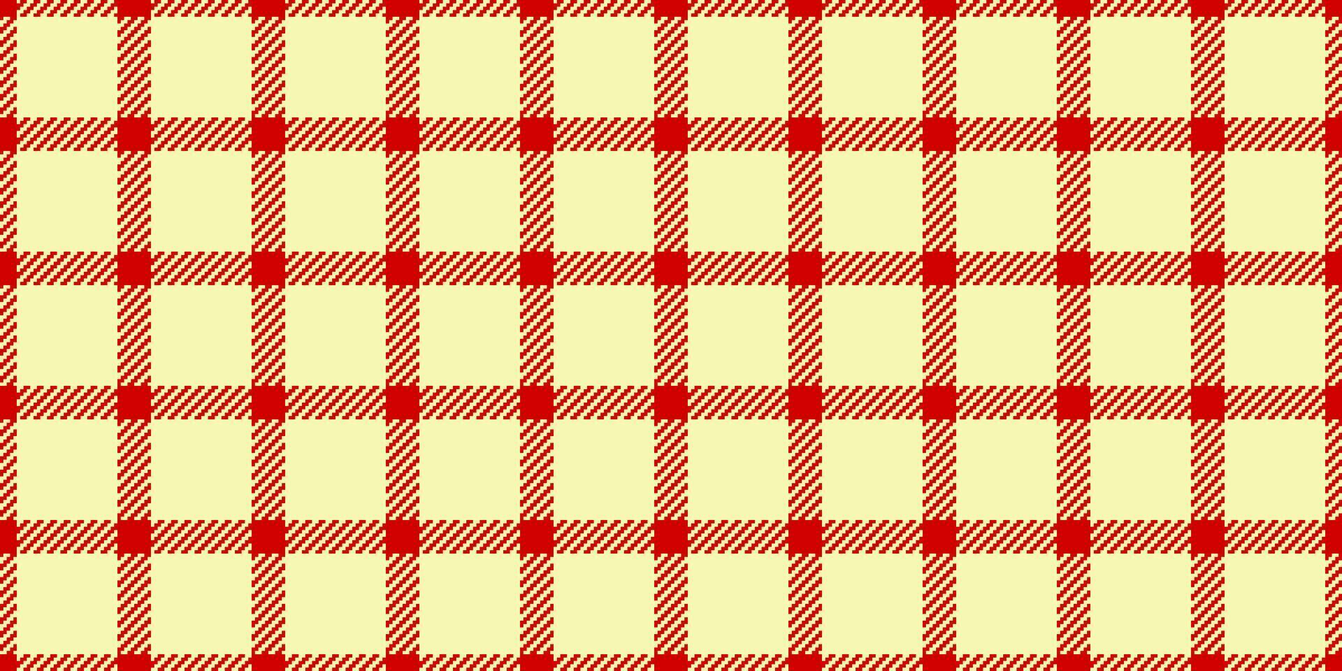 Buffalo pattern seamless check, machinery textile background tartan. Silk fabric plaid texture in red and light colors. vector