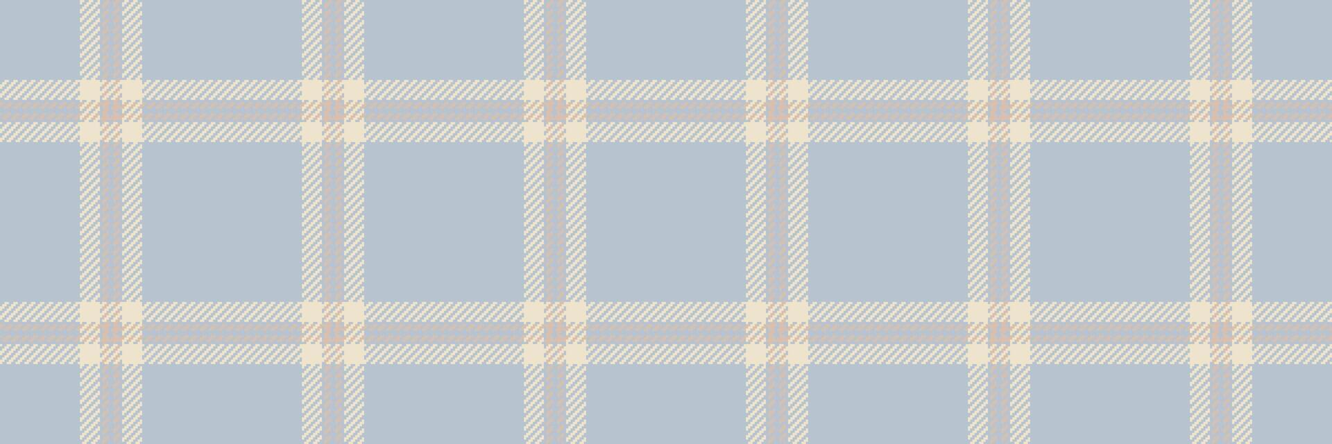 Foot seamless tartan, dogtooth fabric pattern textile. Rustic background texture plaid check in light color. vector