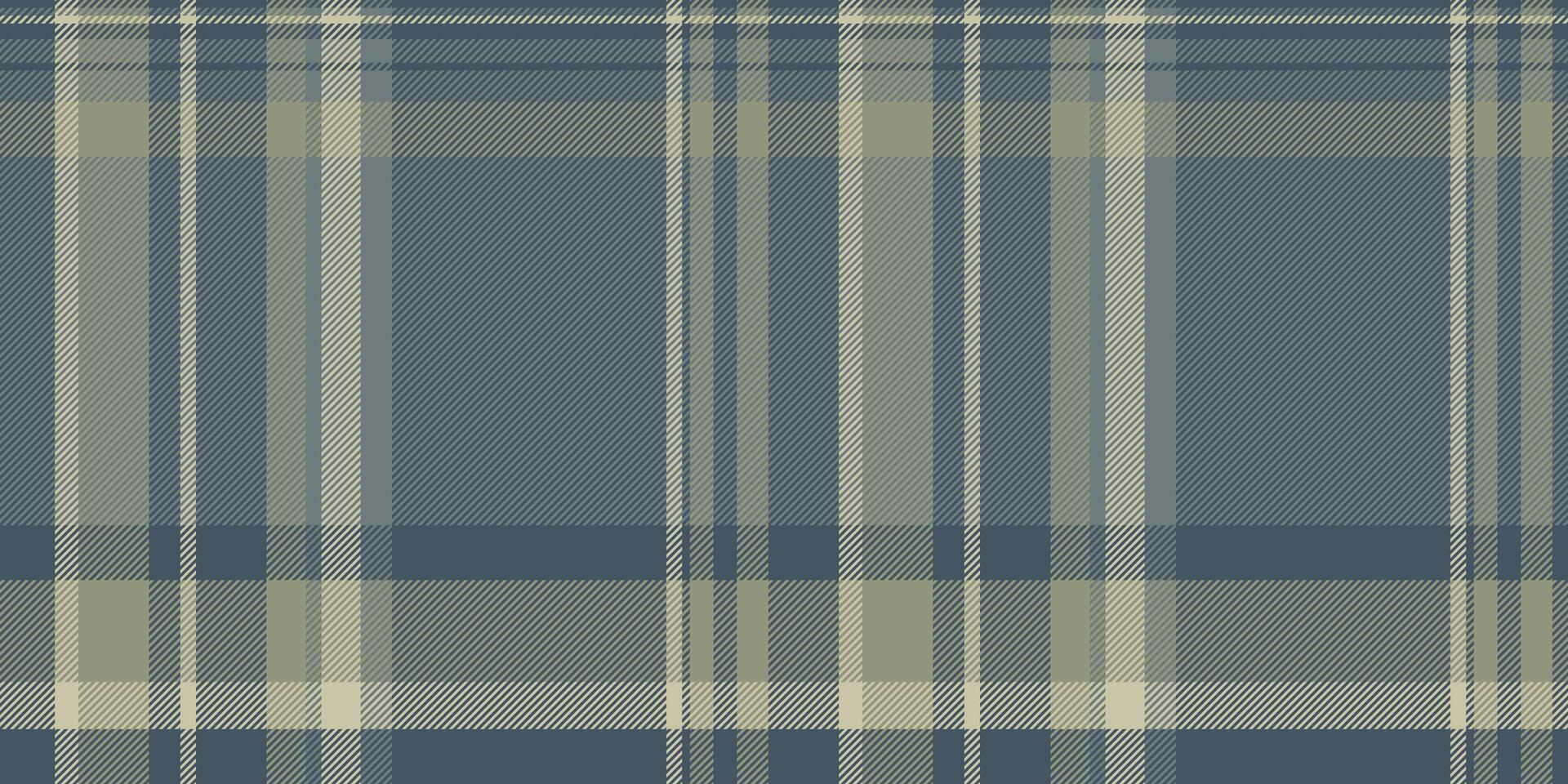 Diverse tartan seamless pattern, creative background textile fabric. Nostalgic texture plaid check in pastel and cyan colors. vector