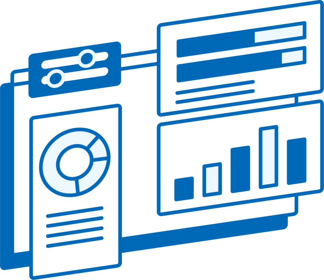 analysis of business reports, visual data analysis dashboard png