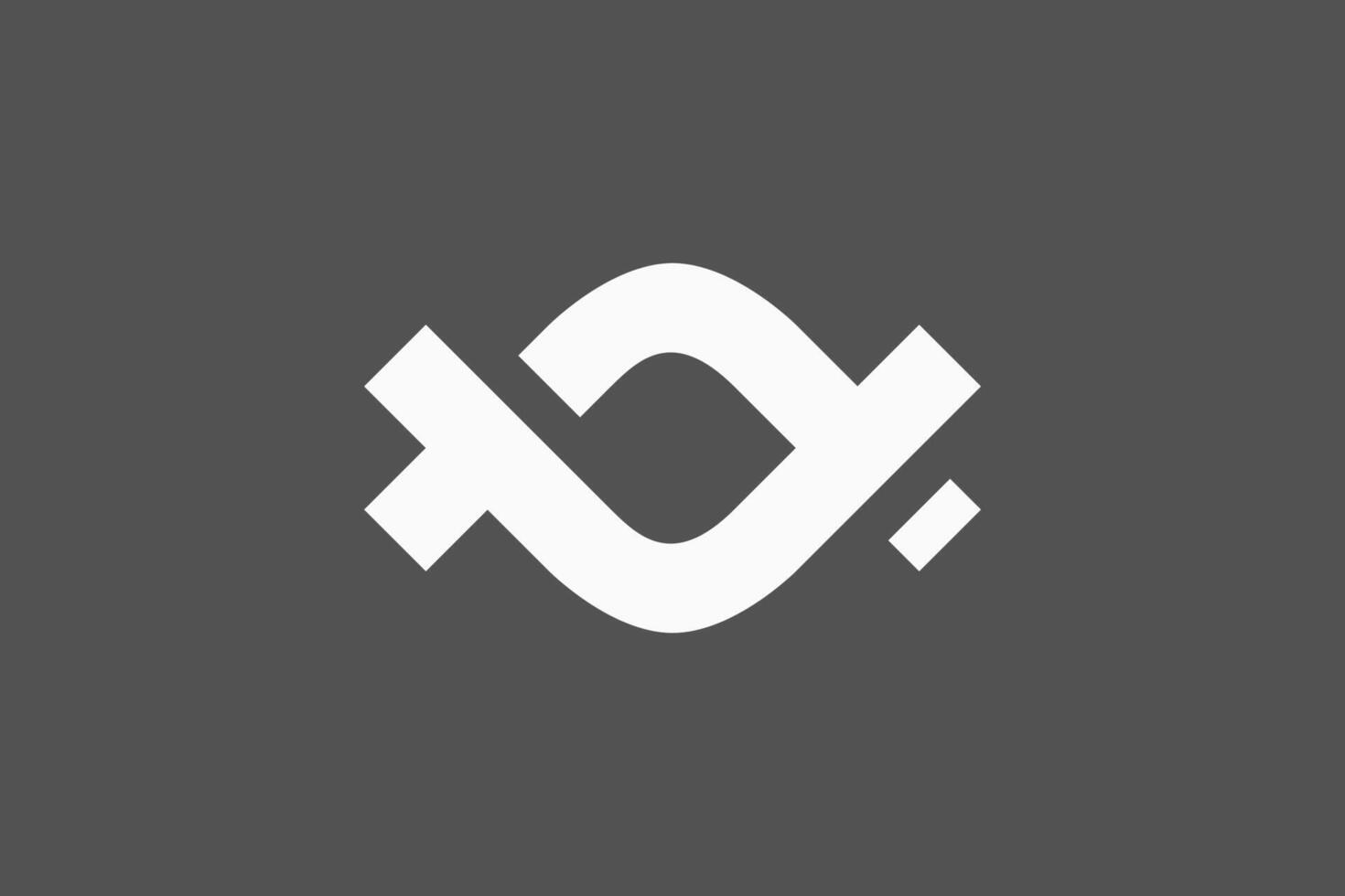 Abstract simple letter AV logo vector