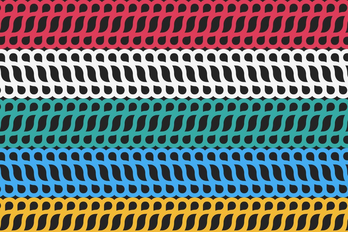 Colorful abstract geometric seamless pattern vector