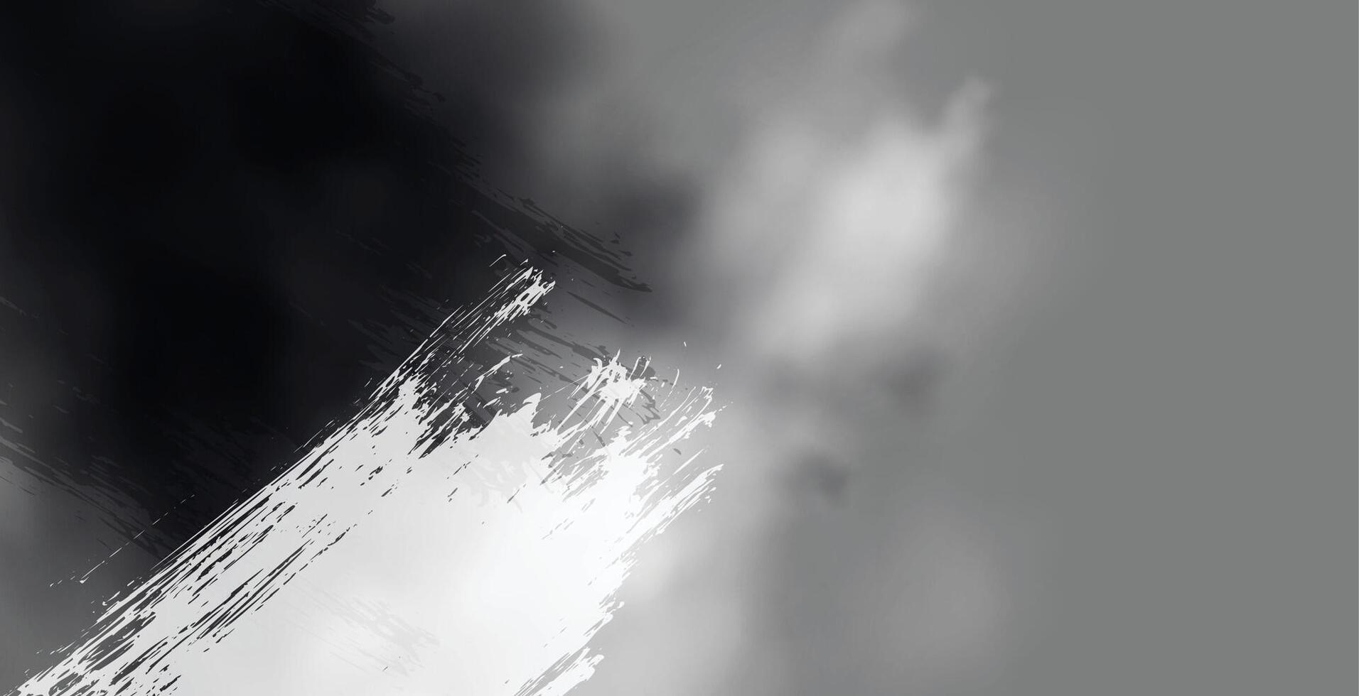 abstract gray and black smoky background vector