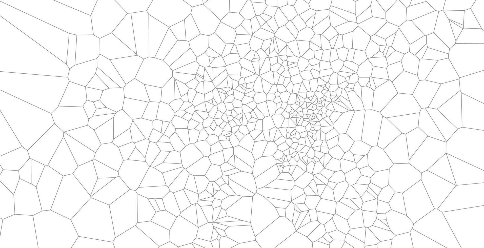 abstract voronoi lines mesh pattern background vector