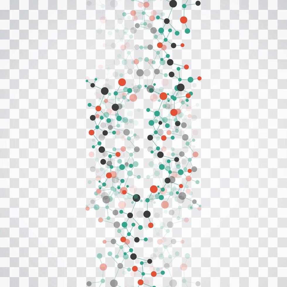 A colorful abstract background with dots vector