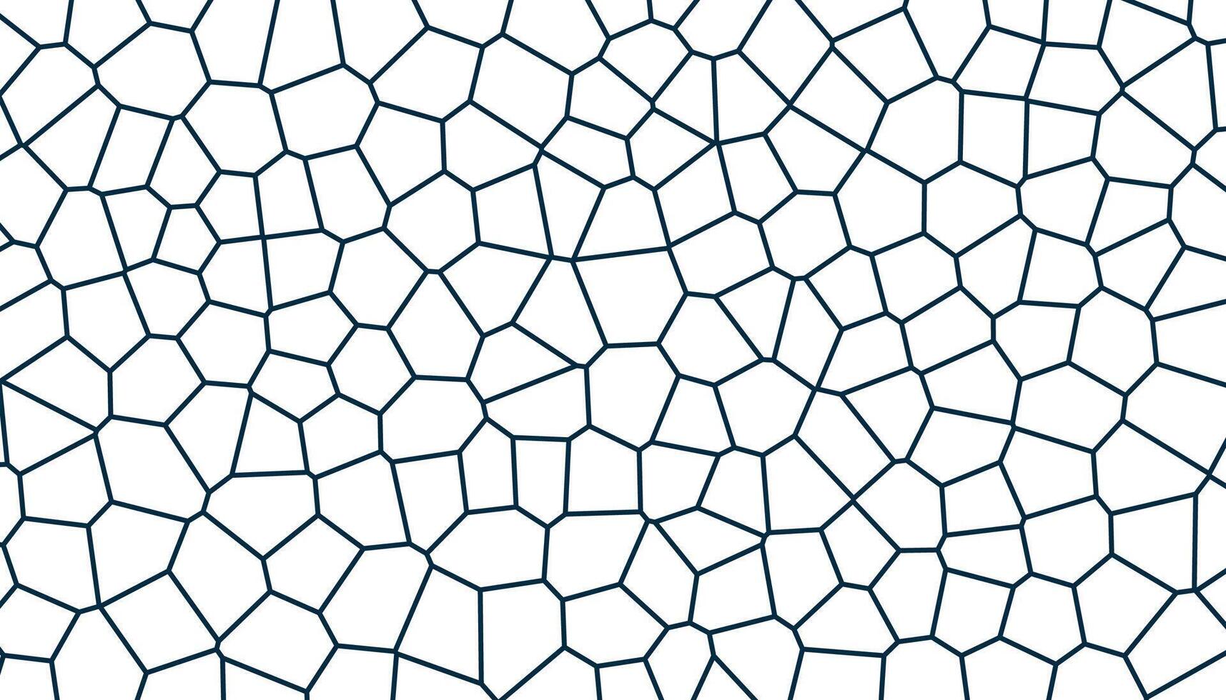 abstract voronoi lines mesh pattern background vector