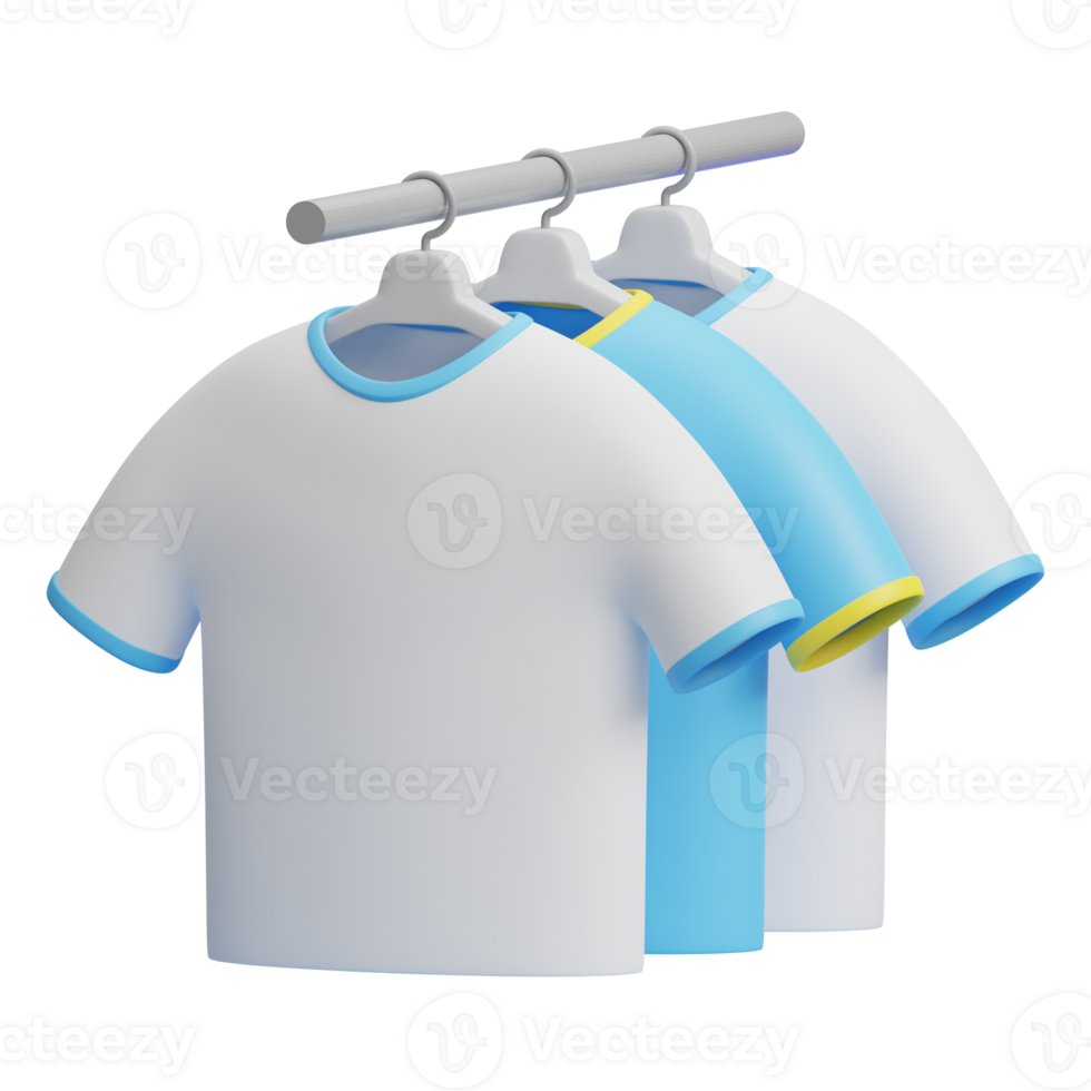 3d clothes laundry icon png