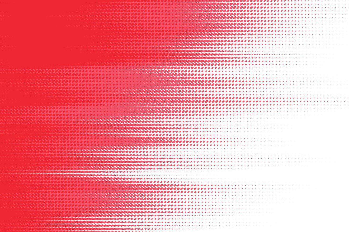 Futuristic minimal tech red halftones dotted circles abstract background. vector
