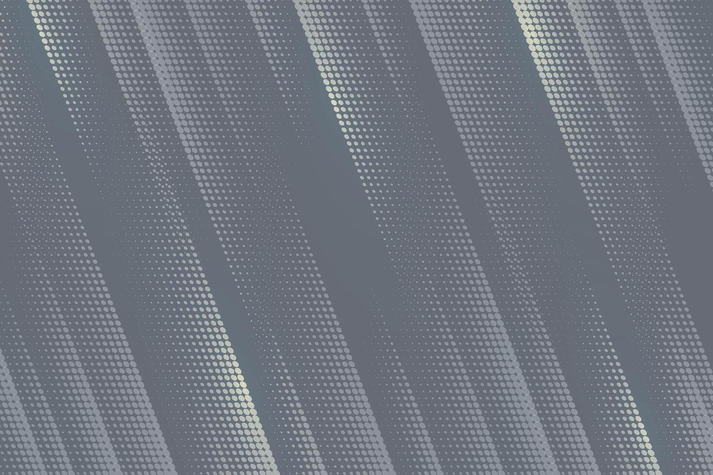 Abstract halftone gradient gray dots on white background, line design pattern starts from large dots, fading in the middle. For business cards, brochures, posters, covers. vector